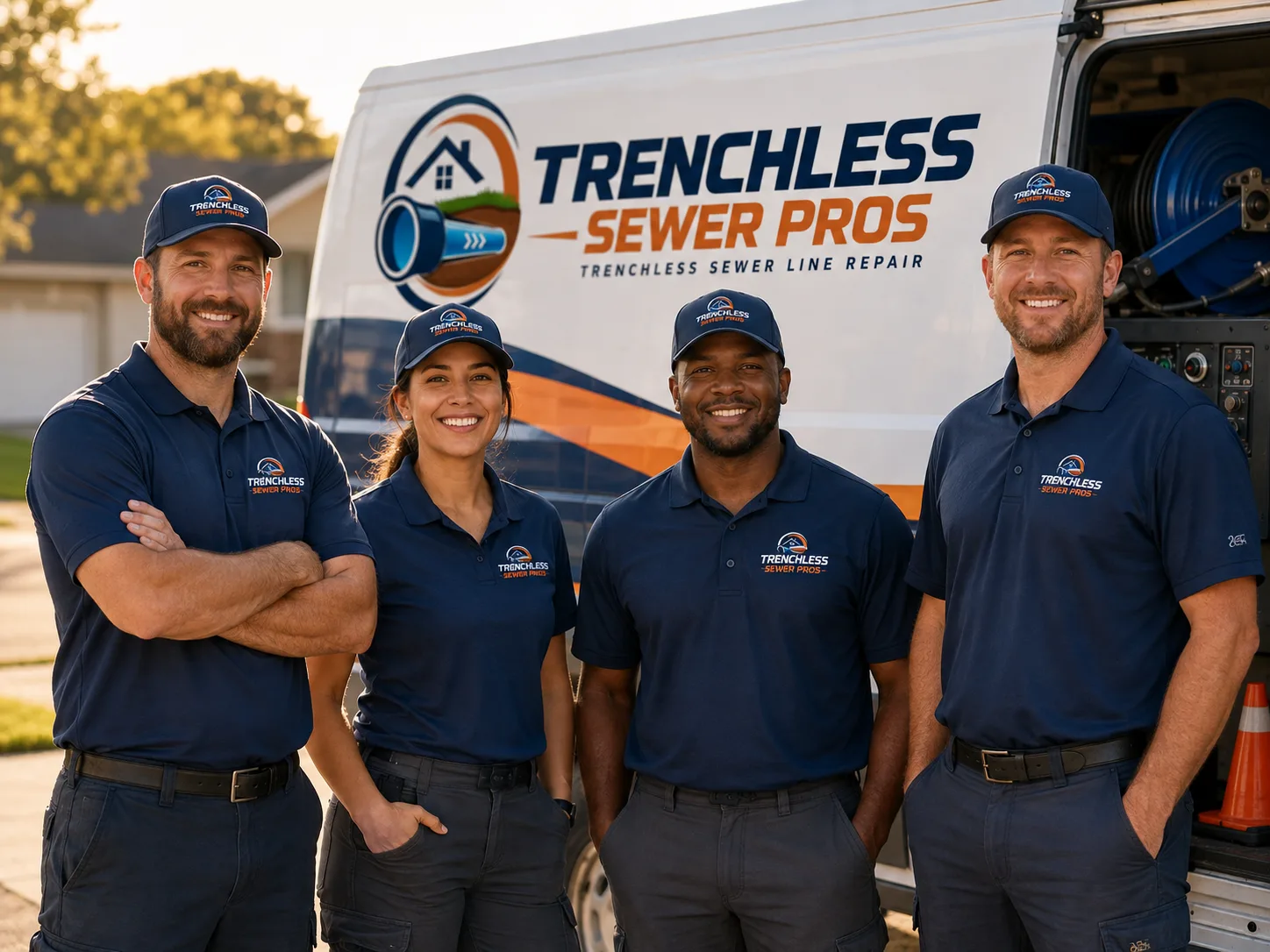 Trenchless Sewer Repair company in Troup, TX